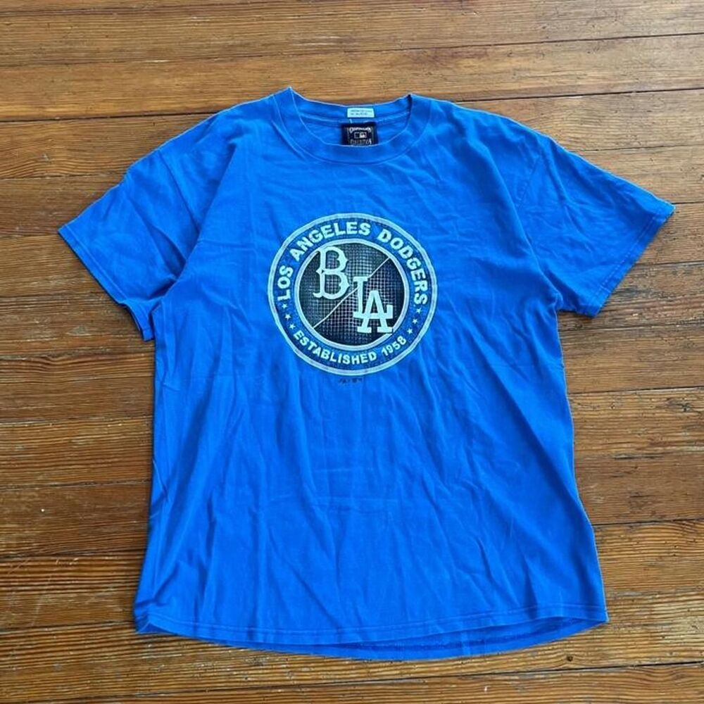 Mlb Men's Blue T-shirt